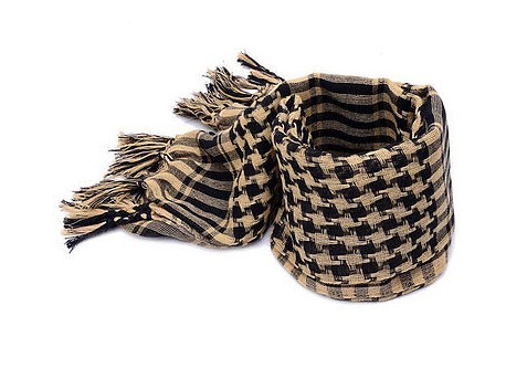Foulard Palestine - marron