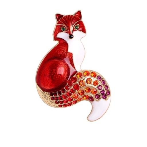 Fox Brooch