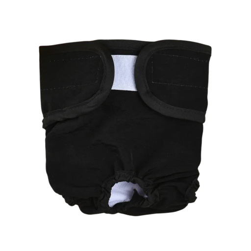 Fraldas de Incontinência para Cães Tamanho M Circunferência da Cintura 35–45 cm Fraldas de Algodão Reutilizáveis com Fecho de Velcro Absorventes e Confortáveis