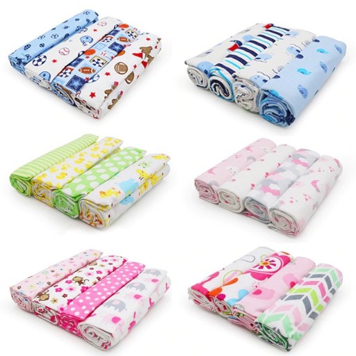 Fraldas de pano 76x76 cm 4 unid