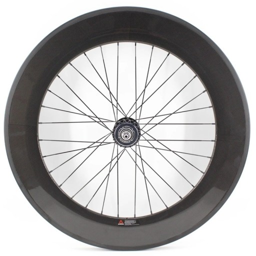 Framhjul i kolfiber för vägcykling tubeless 88 mm fälgbredd 25 mm kolfiber 3K UD 12K