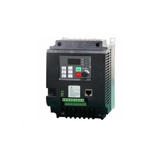 Frequentieomvormer 4 kW 220 V enkel- en driefasige ingang driefasige uitgang 220 V snelheidsregeling zwart voor pomp en industriële motor