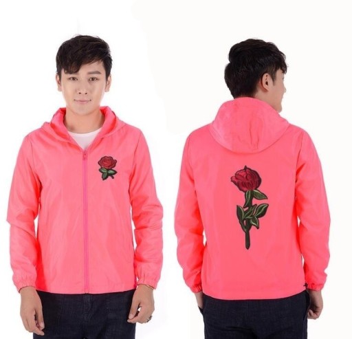 Frühlings-/Herbst-Blumenjacke für Herren A1835