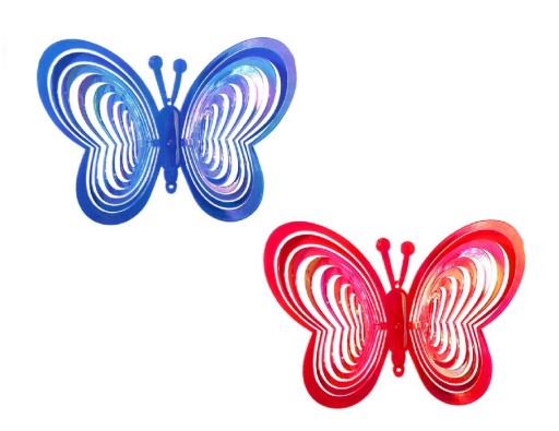 Függő pillangó dekoráció