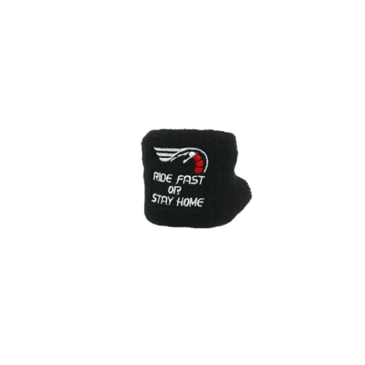 Funda de algodón universal para el depósito de líquido de frenos Rápido cubierta protectora de motocicleta 5 variantes de bordado a elegir