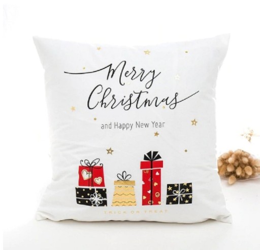 Funda de almohada con motivos navideños J3401