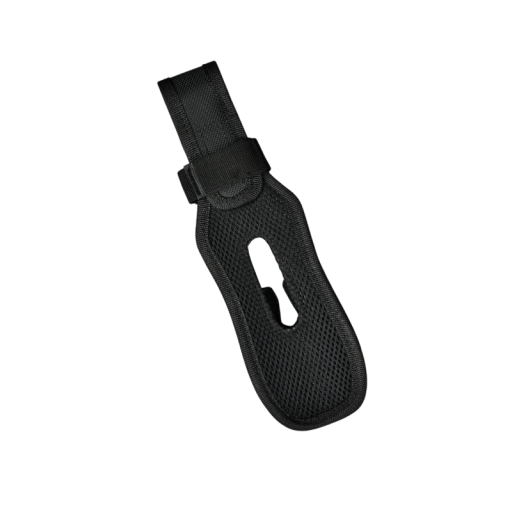 Funda de nylon para soporte de caña de pescar, funda protectora 8,3 x 27 cm, material resistente, accesorios de pesca negros para almacenamiento