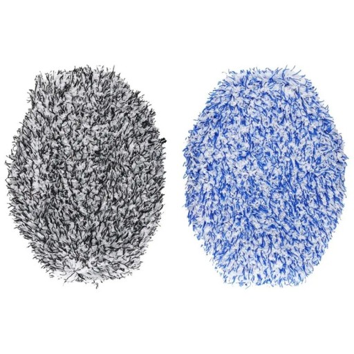 Funda de repuesto para limpieza de coche, funda de cepillo de microfibra de 31 x 18 cm, funda de repuesto para lavado a mano, carrocería