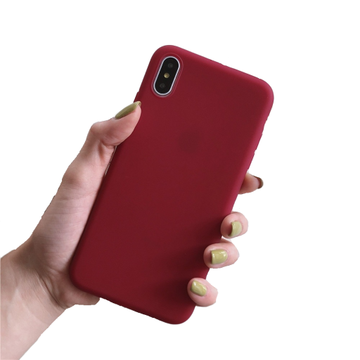 Funda de silicona mate para Huawei P40