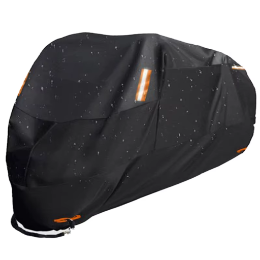 Funda impermeable para motocicleta (181-200 cm), protección contra la lluvia, el polvo y los rayos UV, para exteriores, para viajes