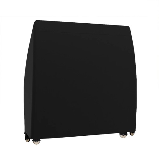Funda protectora impermeable para mesa de ping pong 165 x 70 x 185 cm Negra Funda resistente al viento, polvo y lluvia Cubierta de poliéster