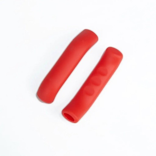 Fundas de silicona para palanca de freno de bicicleta (80 x 12,3 mm), gel antideslizante, 1 par