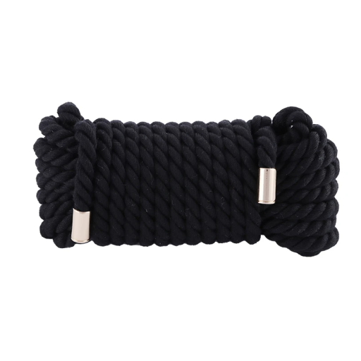 Funie pentru joc BDSM, 15 metri lungime, 8 mm diametru, multifunctionala pentru tehnici de legat si bondage, ambalaj discret