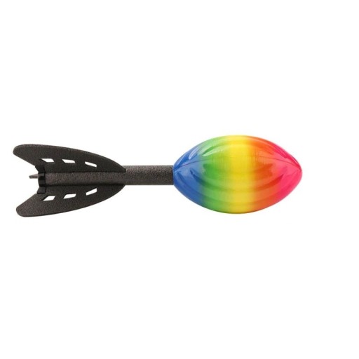 Fusée volante arc-en-ciel