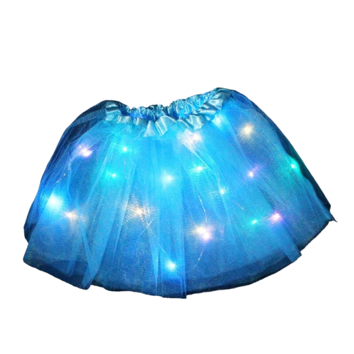 Fusta de tul luminoasă pentru fetiță