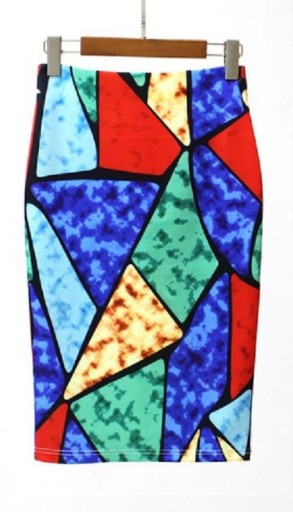 Fusta eleganta de dama cu un model interesant J503