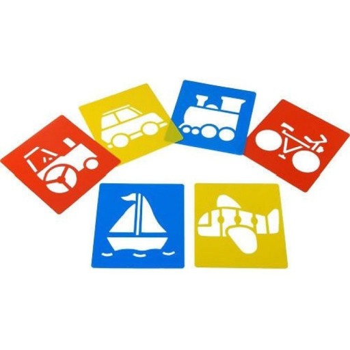 Gabarits de dessin pour enfants 6 pcs