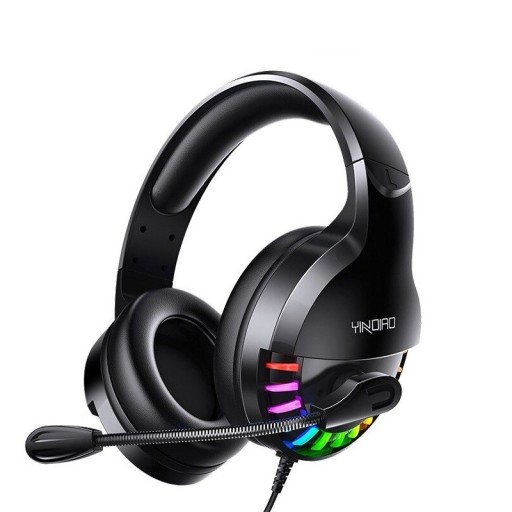 Gaming-hovedtelefoner med LED-baggrundsbelysning K2068