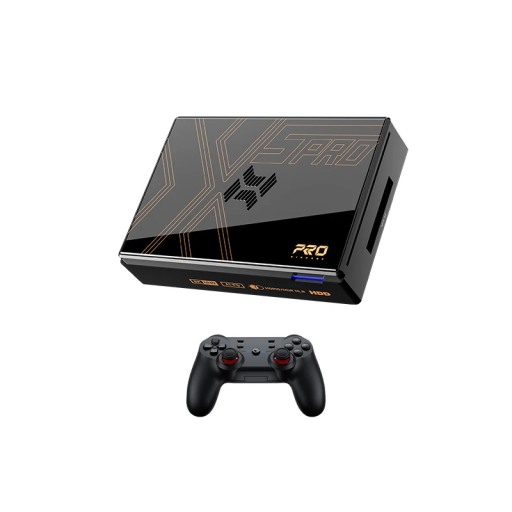 Gamingconsole X5 Pro Android 12 320GB HDD 8GB RAM RK3588S 10000+ games WiFi Bluetooth 4K HDMI T3 controller