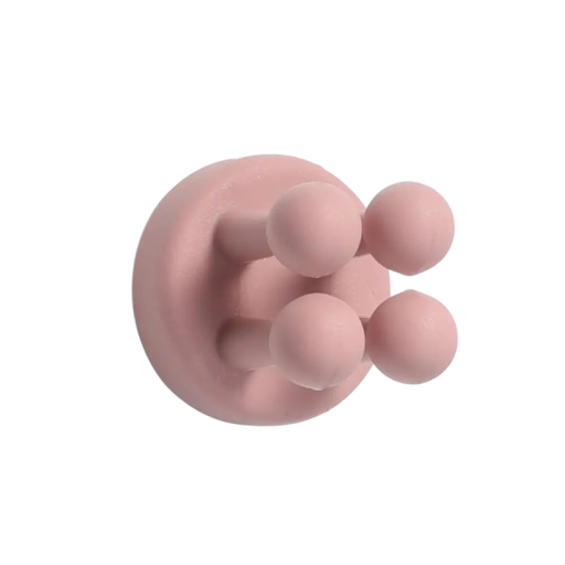 Gancho de silicona para baño, soporte adhesivo para cepillo de dientes y afeitado, organizador de pared para maquinilla de afeitar y esponja.