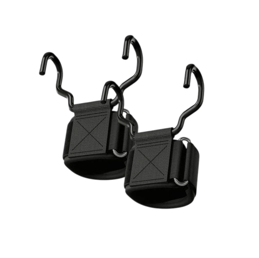 Ganchos de entrenamiento para muñeca 36,5 × 7 cm ganchos de acero para un mejor agarre durante el fitness y el entrenamiento de fuerza