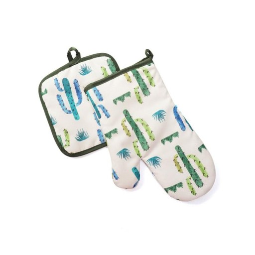 Gant de cuisine et gants 2 pcs