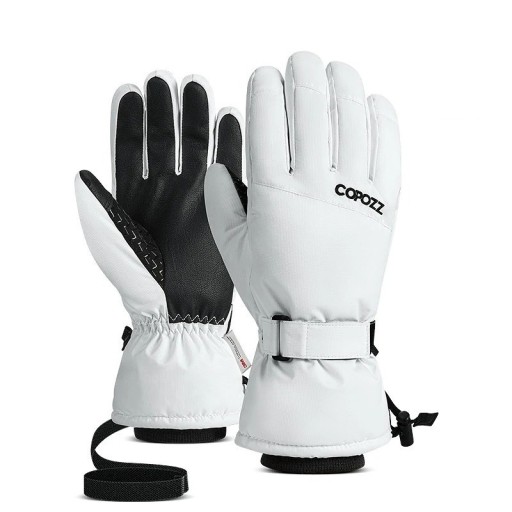 Gants d'hiver chauds Gants de ski unisexes Gants de neige pour hommes et femmes Gants imperméables et respirants pour le ski et le snowboard