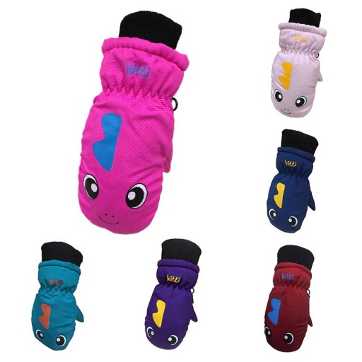 Gants d'hiver imperméables pour enfants J2885