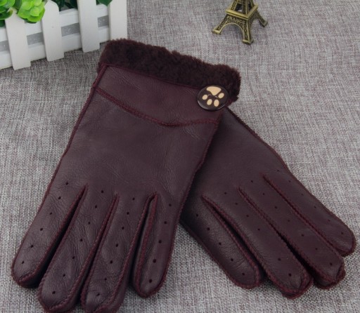 Gants en cuir pour femmes J1145