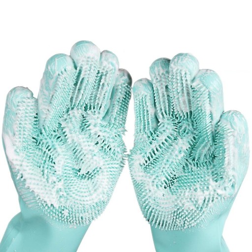 Gants en silicone pour le lavage de la vaisselle
