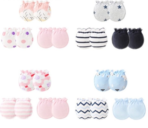 Gants pour bébés 3 paires