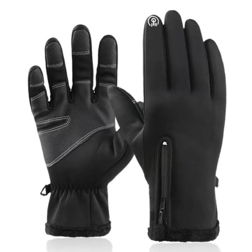 Gants unisexes imperméables pour le ski Gants d'hiver avec fonction tactile pour hommes et femmes Gants isolés pour l'hiver Gants