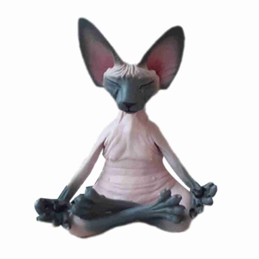 Garden Decoration Cat H946