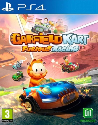 Garfield Kart Furious Racing PS4 Λογαριασμός