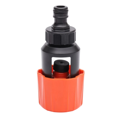 Garten-Schnellkupplung für den Schlauch 11,5 × 5,5 cm Kunststoffstecker für Wasserhahn Adapter für Bewässerungsschlauchsystem Wasseranschluss