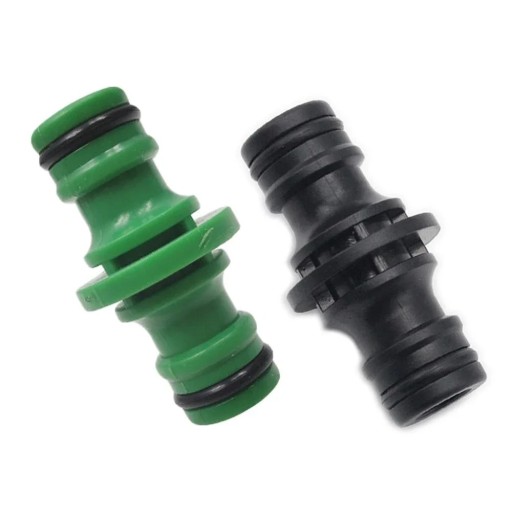 Garten-Schnellverbinder für Schlauch 1/2" Durchmesser 50 × 26 × 26 mm Kunststoffverbinder zur Verbindung von Schläuchen im Bewässerungssystem