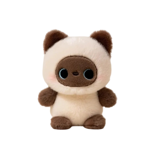 Gato de peluche 16 cm Brinquedo de peluche macio feito de material suave com enchimento de algodão PP Animal de estimação adorável Presente