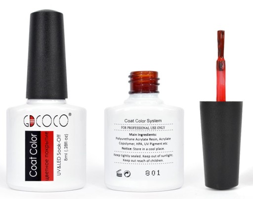 GD COCO Nail Gel - Tonos de diferentes colores