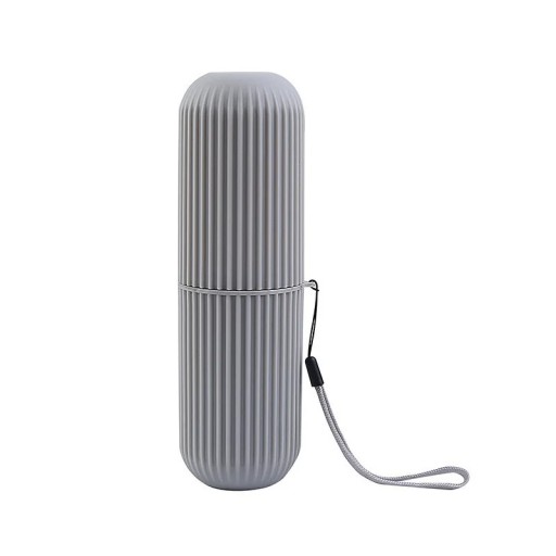 Geantă de călătorie pentru periuță și pastă de dinți 19,6 x 6 cm Cutie de protecție portabilă din plastic PP Cutie de igienă pentru camping 1 buc