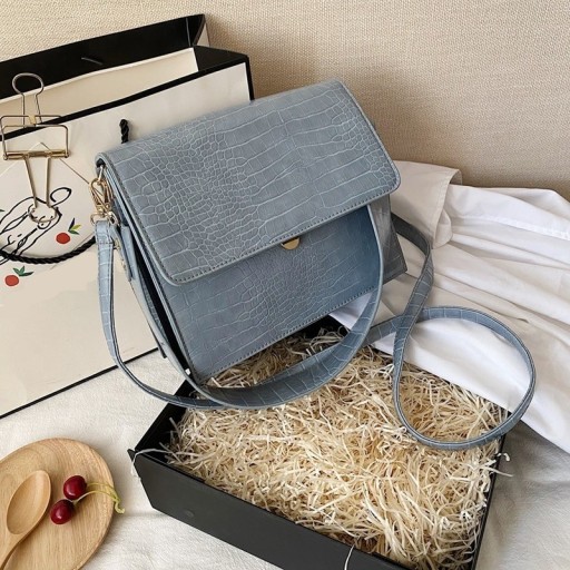 Geantă de mână pentru femei cu model de piele de șarpe M694