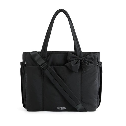 Geantă de umăr pentru femei, cu capacitate mare, cu mai multe buzunare și curea ajustabilă, geantă din poliester pentru călătorii la sală sau la birou