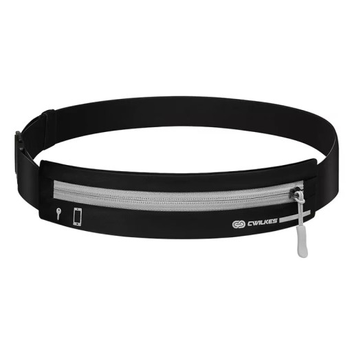 Geantă sport pentru alergare, buzunar impermeabil ascuns, curea reglabilă pentru portofelul telefonului mobil, talie pentru alergare, fitness, drumeții, unisex