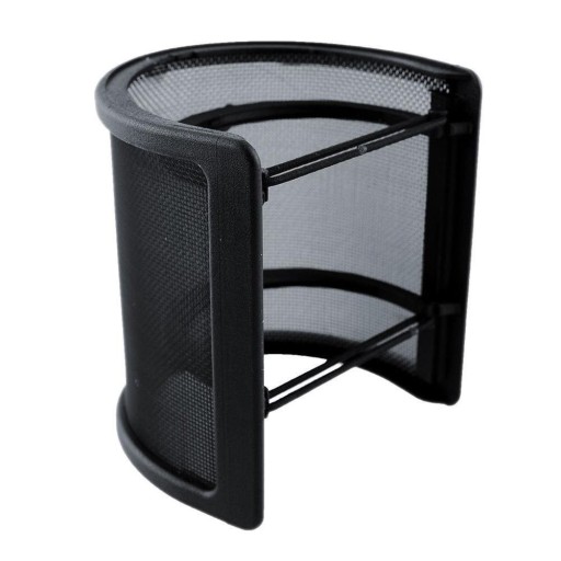 Gebogen popfilter