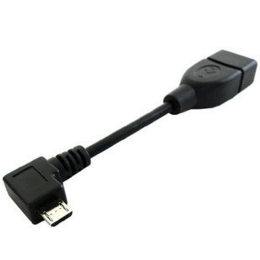 Gebogener Micro-USB-auf-USB-2.0-Adapter