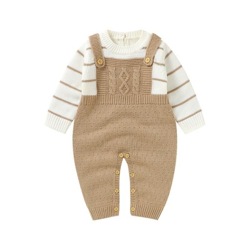 Gebreide jumpsuit voor baby&#39;s T2629
