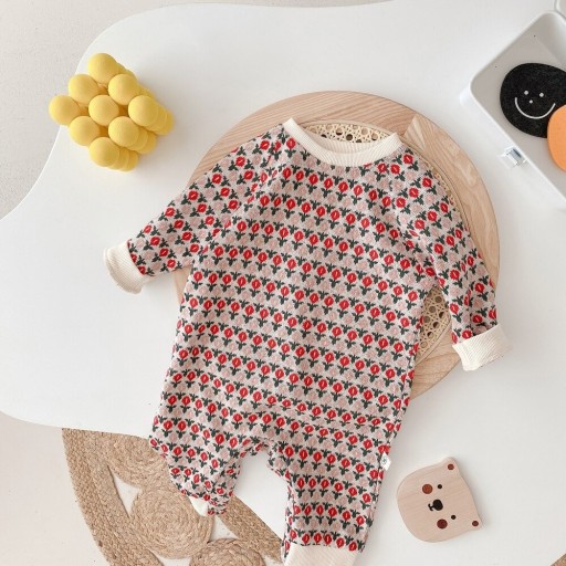 Gebreide jumpsuit voor baby&#39;s T2659
