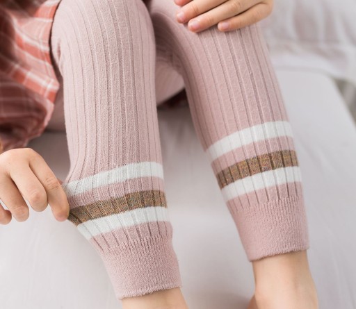 Gebreide legging voor meisjes T2474