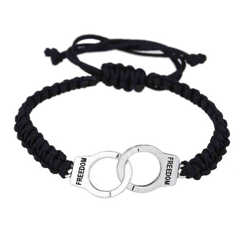 Gebreide pull-up armband