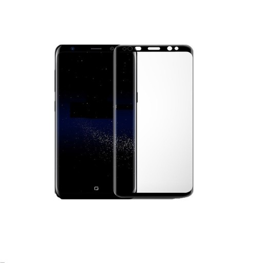 Gehärtetes Schutzglas für Samsung S8 schwarz