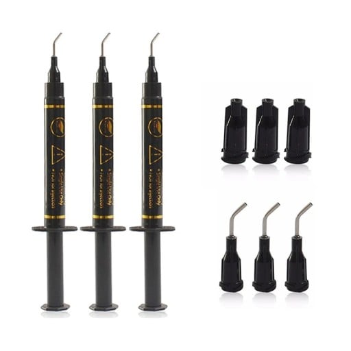 Gél az íny védelmére fogfehérítés során 1,5 ml Fotopolimerizálható ínybarrier LED keményedés 40 s Védő dentális gél fogfehérítéshez